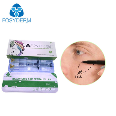 Inyección ácida hialurónica 24mg/ml ha del llenador cutáneo de Fosyderm para el CE de los labios