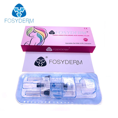 Llenador dérmico duradero del ácido hialurónico de Fosyderm para la inyección cosmética