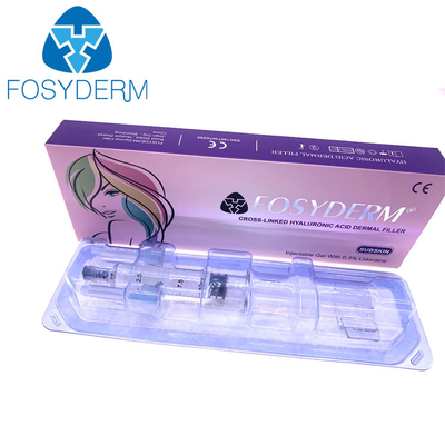 Llenador de las nalgas de Fosyderm 10ml 20ml Subskin ha de la inyección del pecho cutáneo