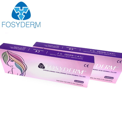 Llenador de las nalgas de Fosyderm 10ml 20ml Subskin ha de la inyección del pecho cutáneo