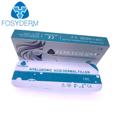 llenador cutáneo ácido hialurónico de Fosyderm de la inyección 1ml para el labio