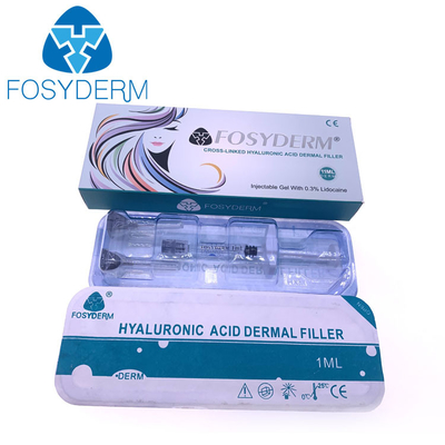 llenador cutáneo ácido hialurónico de Fosyderm de la inyección 1ml para el labio