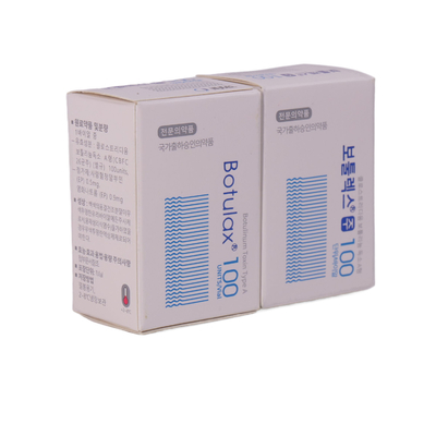 Botox de origen coreano 100Unidad de inyección antienvejecimiento Toxina botulínica Allergan Botulax