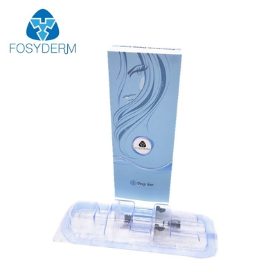 CE cutáneo de los llenadores 2ml del implante facial del ácido hialurónico de Fosyderm y ISO