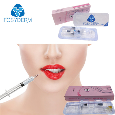 Inyección cutánea del ácido hialurónico del llenador del labio de Fosyderm 2ml Derm por 8-12 meses