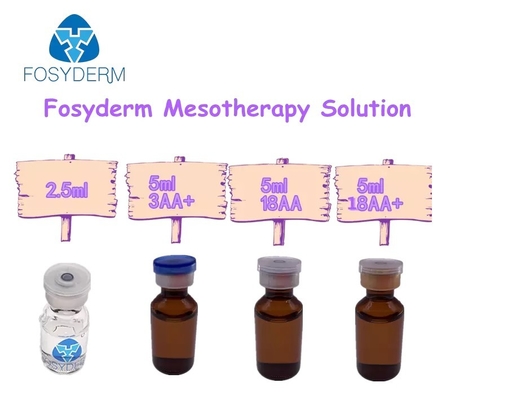Solución de Mesotherapy del suero de Fosyderm 5ml ha antiarrugas y que blanquea