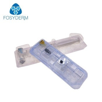 Llenador ligado cruz de la ha del ácido hialurónico del gel de la cara de Fosyderm para las caderas