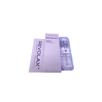 Llenador cutáneo inyectable sub-q profundo ácido hialurónico de la multa de Corea Revolax para el volumen del labio