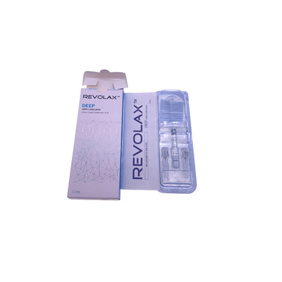 REVOLAX trabajos cutáneos ácidos hialurónicos del llenador de 1,1 ml que mejoran así dobleces de las arrugas