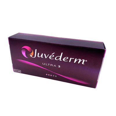 Juvederm ultra 3 llenadores cutáneos ácidos hialurónicos de 2 * 1 ml para el aumento de los labios