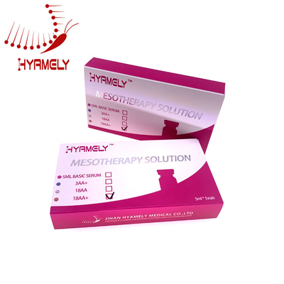 Solución del suero de Hyamely 5ml Mesotherapy que blanquea inyecciones