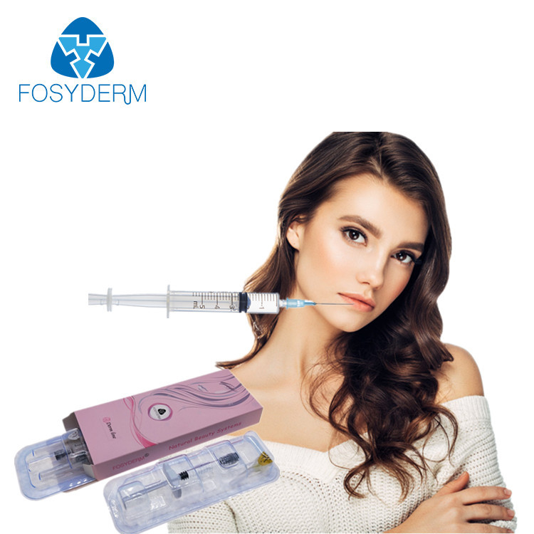Ácido hialurónico del llenador cutáneo inyectable de Fosyderm 2ml para antienvejecedor