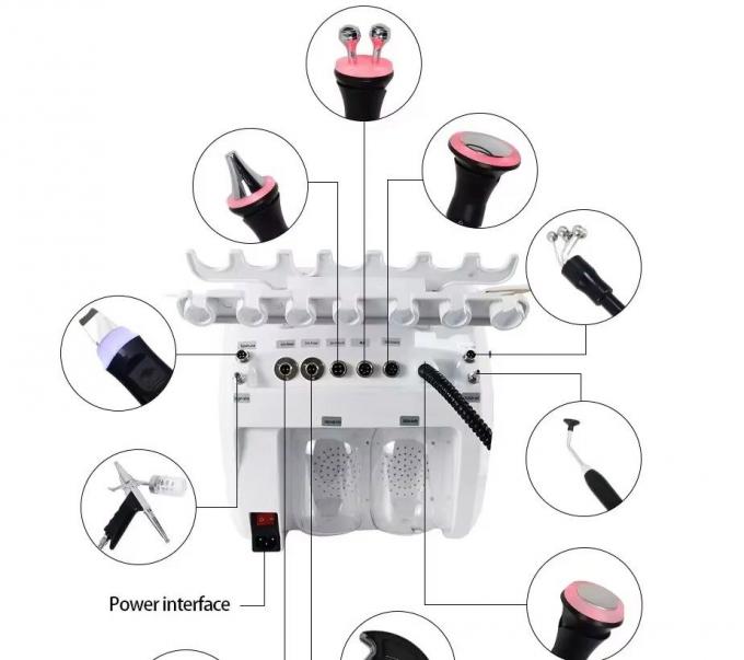 Hydra Peeling Facial Hydro Agua de burbujas pequeñas Hydro Aqua Facial H2o2 Máquina Hydra 0