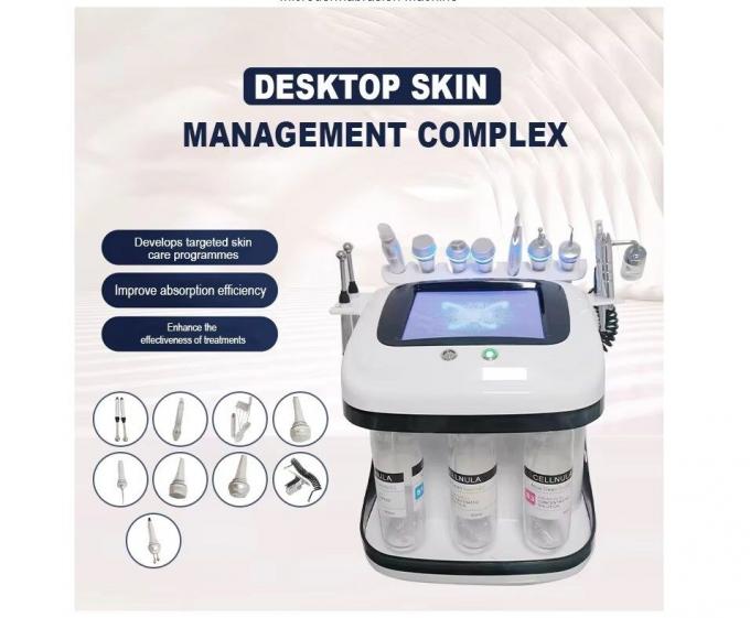 Máquinas para la limpieza facial Máquina de limpieza facial Antiarrugas Agua Oxígeno Jetpeel 0