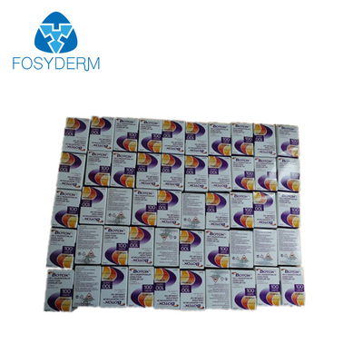 Inyección Botulinum de  de la toxina de Allergan 100units del lifting facial