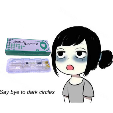 El ácido hialurónico de los círculos oscuros elimina la solución compleja de Hyaluronate del sodio del bolso del ojo