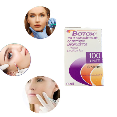 Tipo anti antienvejecedor de la inyección de Allergan Botox de las arrugas 100 unidades