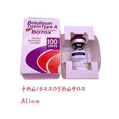 Tipo Botulinum de Allergan  de las inyecciones de la toxina del cuidado de piel un 100units