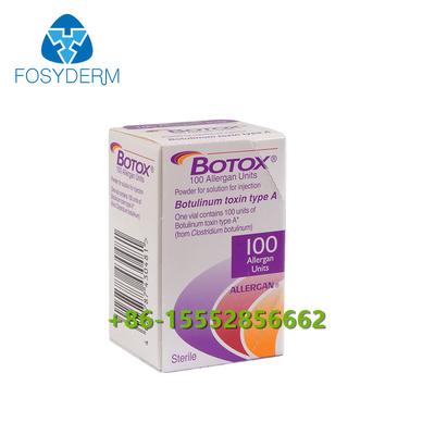 Inyección antienvejecedora de Botox de la toxina Botulinum de 100 unidades de Allergan