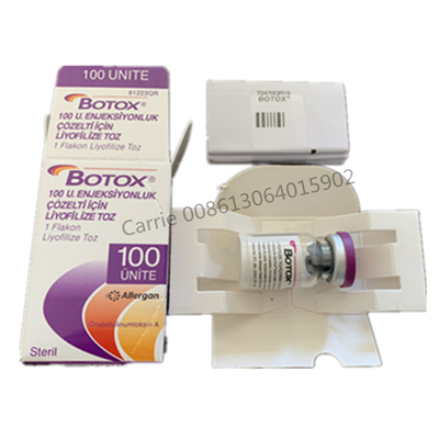 La inyección antienvejecedora 100units de Allergan Botox mecanografía una arruga anti