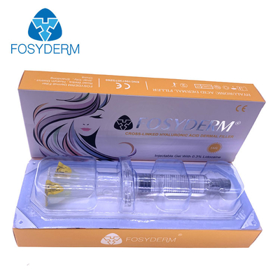 la inyección cutánea ácida hialurónica del llenador de 5ml Fosyderm para los labios sospecha