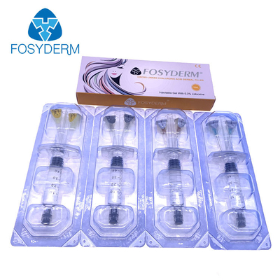 la inyección cutánea ácida hialurónica del llenador de 5ml Fosyderm para los labios sospecha