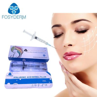 llenador de 2ml Fosyderm para el ácido hialurónico de Chin Cheeks Lips Removing Wrinkles