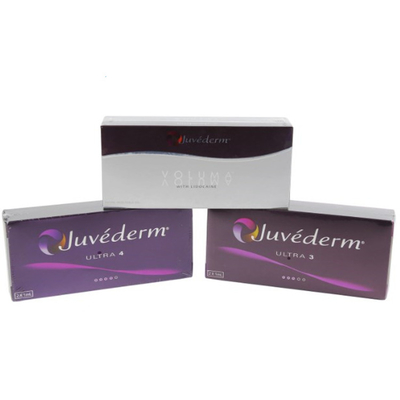 Llenador cutáneo de Juvederm de los productos cosméticos para los labios de la cara