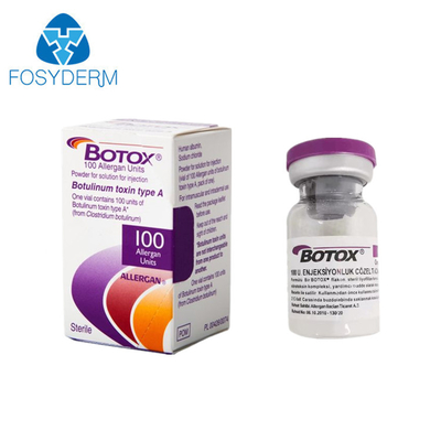 El polvo blanco de Botulax  100iu para la inyección que la toxina Botulinum quita arruga