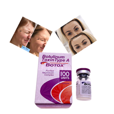Tipo Botulinum de la toxina de Allergan un ácido hialurónico del llenador cutáneo de la unidad de Botox 100