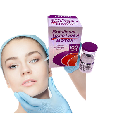 Las inyecciones Botulinum de la toxina de Allergan del retiro de la arruga mecanografían un 100iu Botox