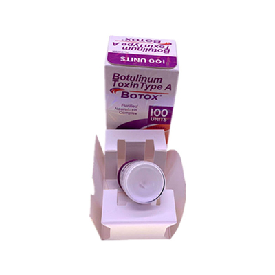 Tipo de la unidad de Allergan  100 una toxina Botulinum de la arruga del uso antienvejecedor anti de la cara