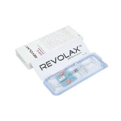 1.1 ml Relleno de labios dérmicos Revolax Sub-Q fino y profundo para la inyección de ácido hialurónico antiarrugas