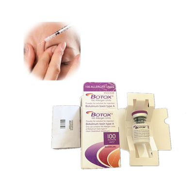 inyectable alergeno Botulinum Toxin Eliminación de arrugas 100iu Btx Polvo blanco