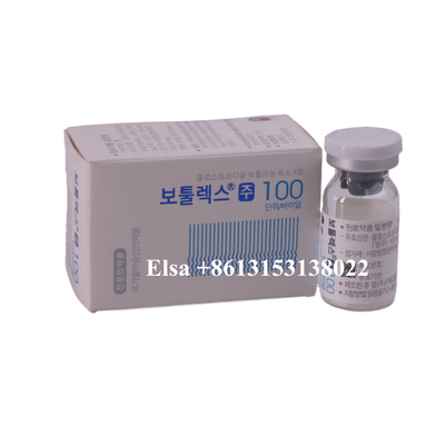 de origen coreano 100Unidad de inyección antienvejecimiento Toxina botulínica Allergan Botulax