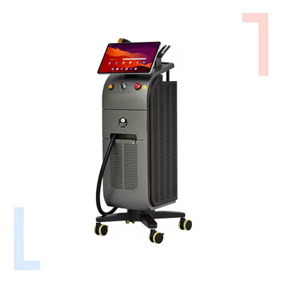 Máquina avanzada de depilación láser de 808nm de 15,6 pulgadas 4K pantalla inteligente 10-120J/cm\u00b2 Fluencia