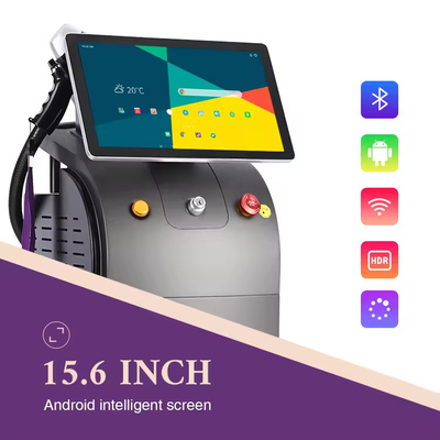 Fluencia 10-120J/cm2 808nm Diodo Máquina de depilación láser para todos los tipos de cabello y piel