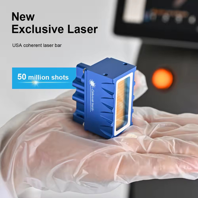 Máquina de depilación láser de tamaño punto 12x26mm con características de seguridad Sensor de contacto con la piel
