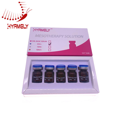 Hyamely ácido hialurónico Meso Solución Dermal relleno suero de mesoterapia para el cuidado de la piel