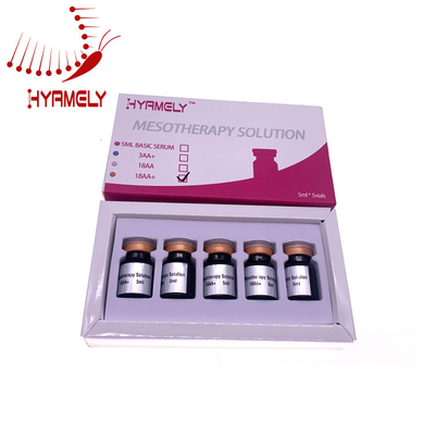 Hyamely ácido hialurónico Meso Solución Dermal relleno suero de mesoterapia para el cuidado de la piel