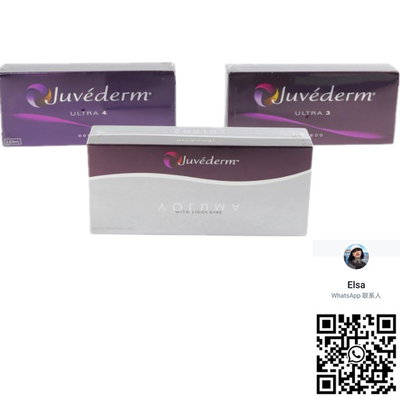 Juvederm Voluma Ultra3 Ultra4 HA Gel de relleno de 2 ml de ácido hialurónico