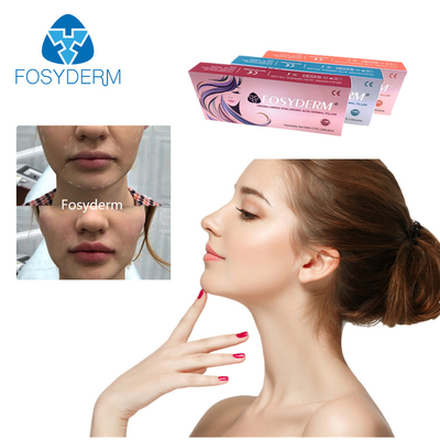 Gel de 1 ml de relleno de ácido hialurónico para la reducción de arrugas y la formación facial