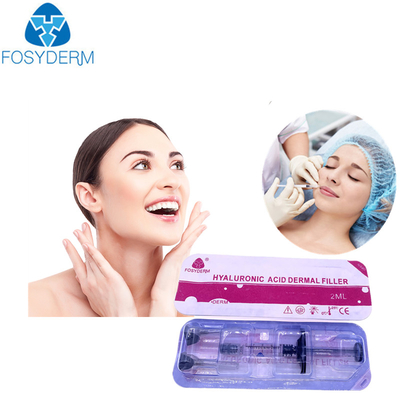 Gel de 1 ml de relleno de ácido hialurónico para la reducción de arrugas y la formación facial
