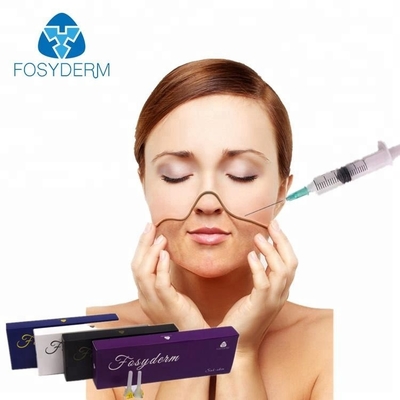 Fosyderm 1ml cruza el ácido hialurónico ligado del llenador cutáneo para la seguridad de la inyección de la nariz