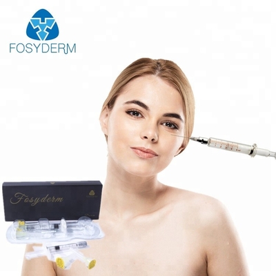 Llenador cutáneo del ácido hialurónico del sodio de Fosyderm para la cirugía cosmética Derm 1ml