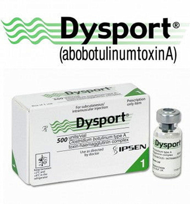 Dysport 500iu Productos de belleza calientes Antirrugas Toxina botulínica inyección de