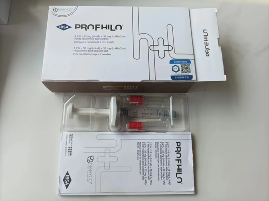 Profhilo transparente acondicionador de piel ácido hialurónico relleno dérmico aumento de senos hecho fácil