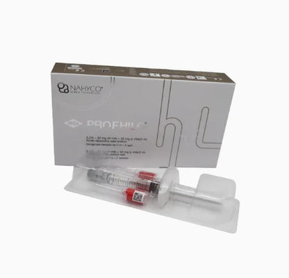 Profhilo H L 2 ml de ácido hialurónico para inyección HA Relleno dérmico para el gel de levantamiento de cara blanca