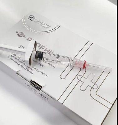 Profhilo H L 2 ml de ácido hialurónico para inyección HA Relleno dérmico para el gel de levantamiento de cara blanca