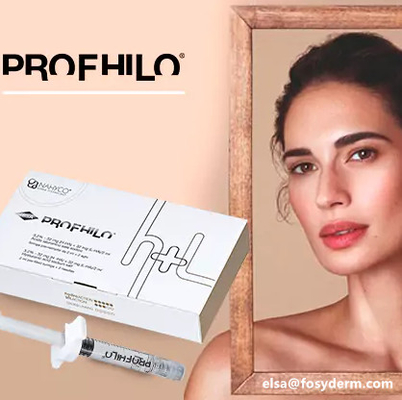 Relleno facial HA transparente y interconectado Profhilo H L para el estiramiento facial